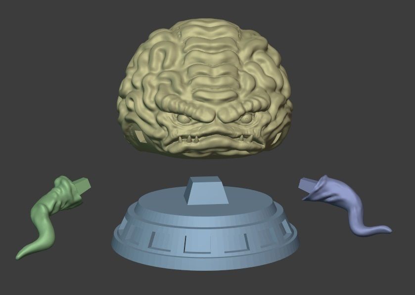 Krang TMNT 3D print model_6