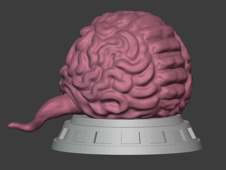 Krang TMNT 3D print model_2