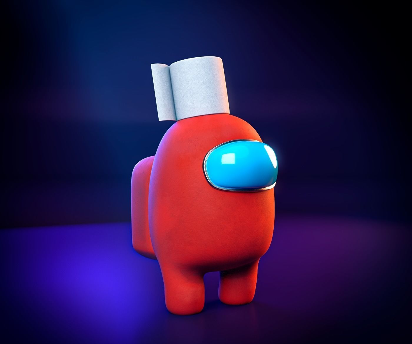 Among Us 3D pack -PBR Low-poly 3D model_18