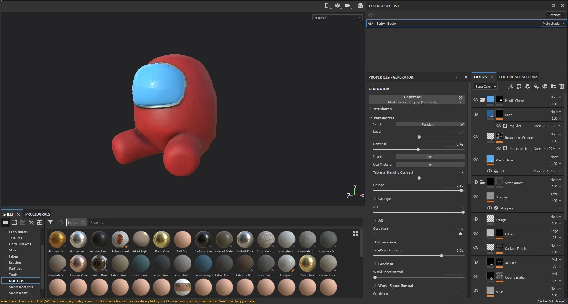 Among Us 3D pack -PBR Low-poly 3D model_25