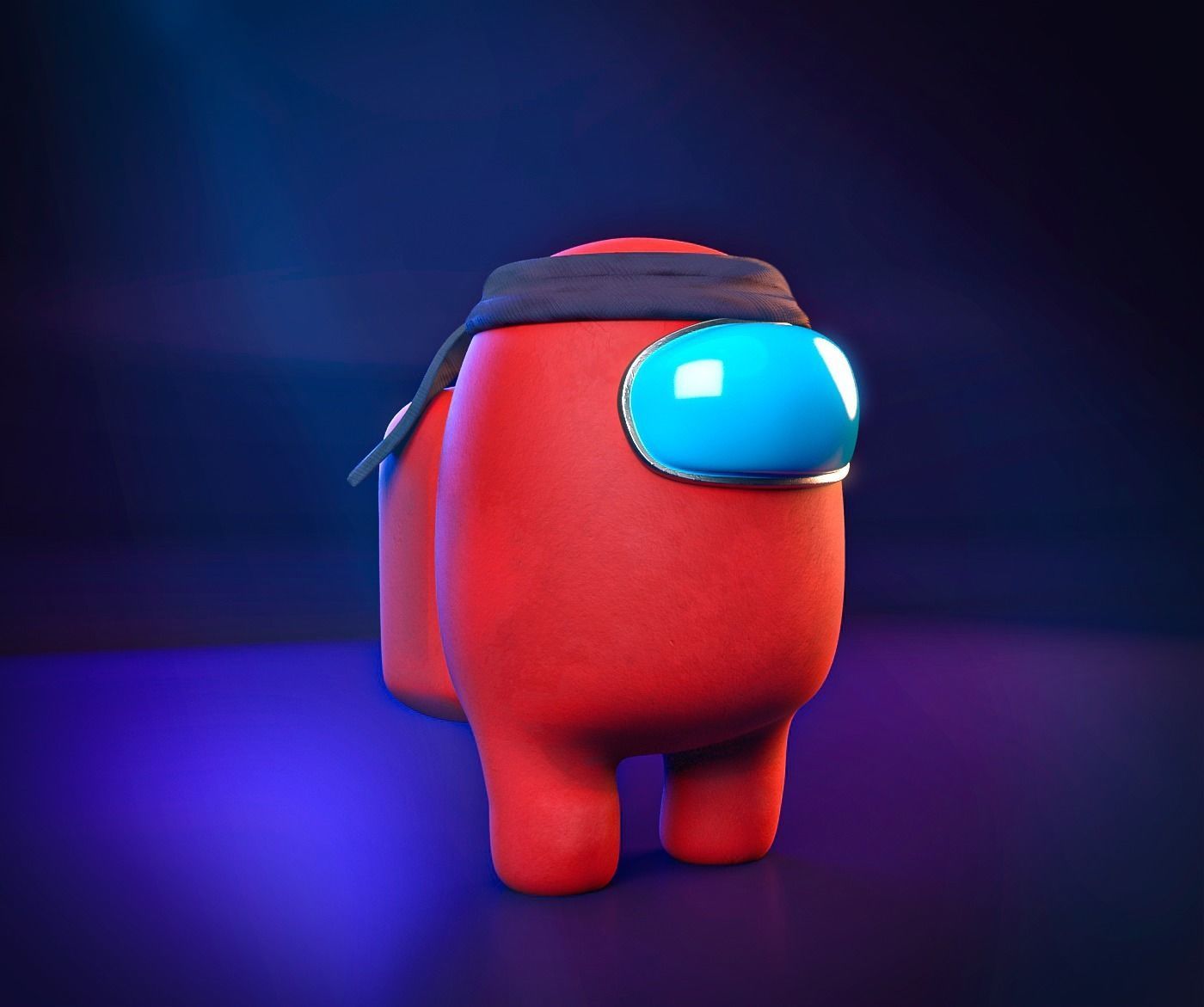 Among Us 3D pack -PBR Low-poly 3D model_16