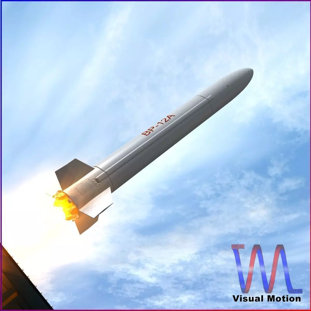 BP-12A Missile 3D model