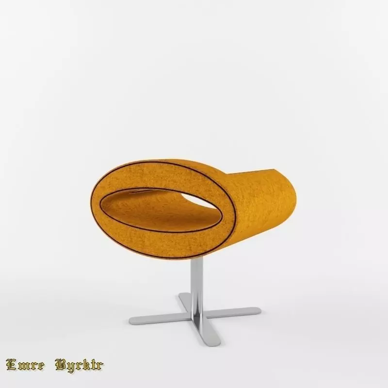 Chair Modern  3D model_0