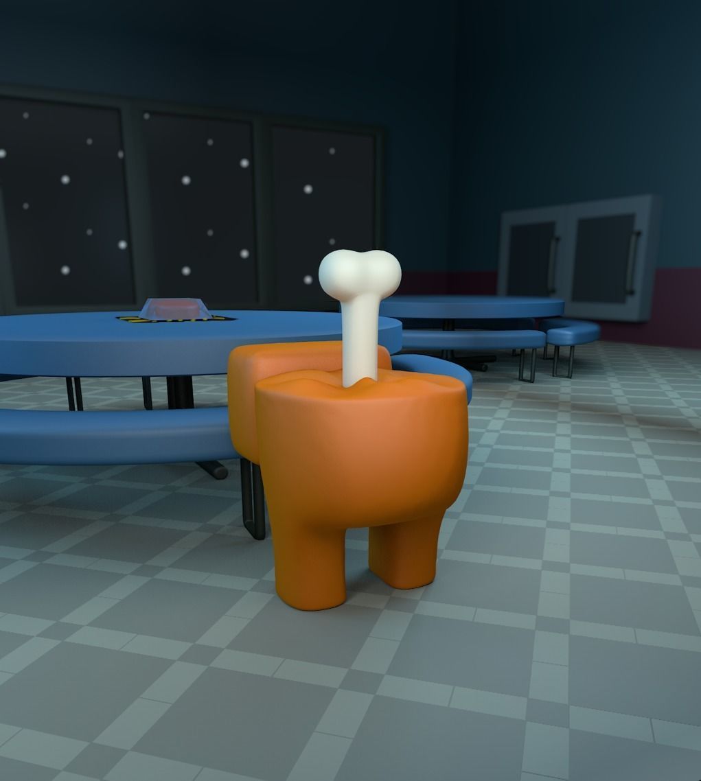 Among us 3D print model_1
