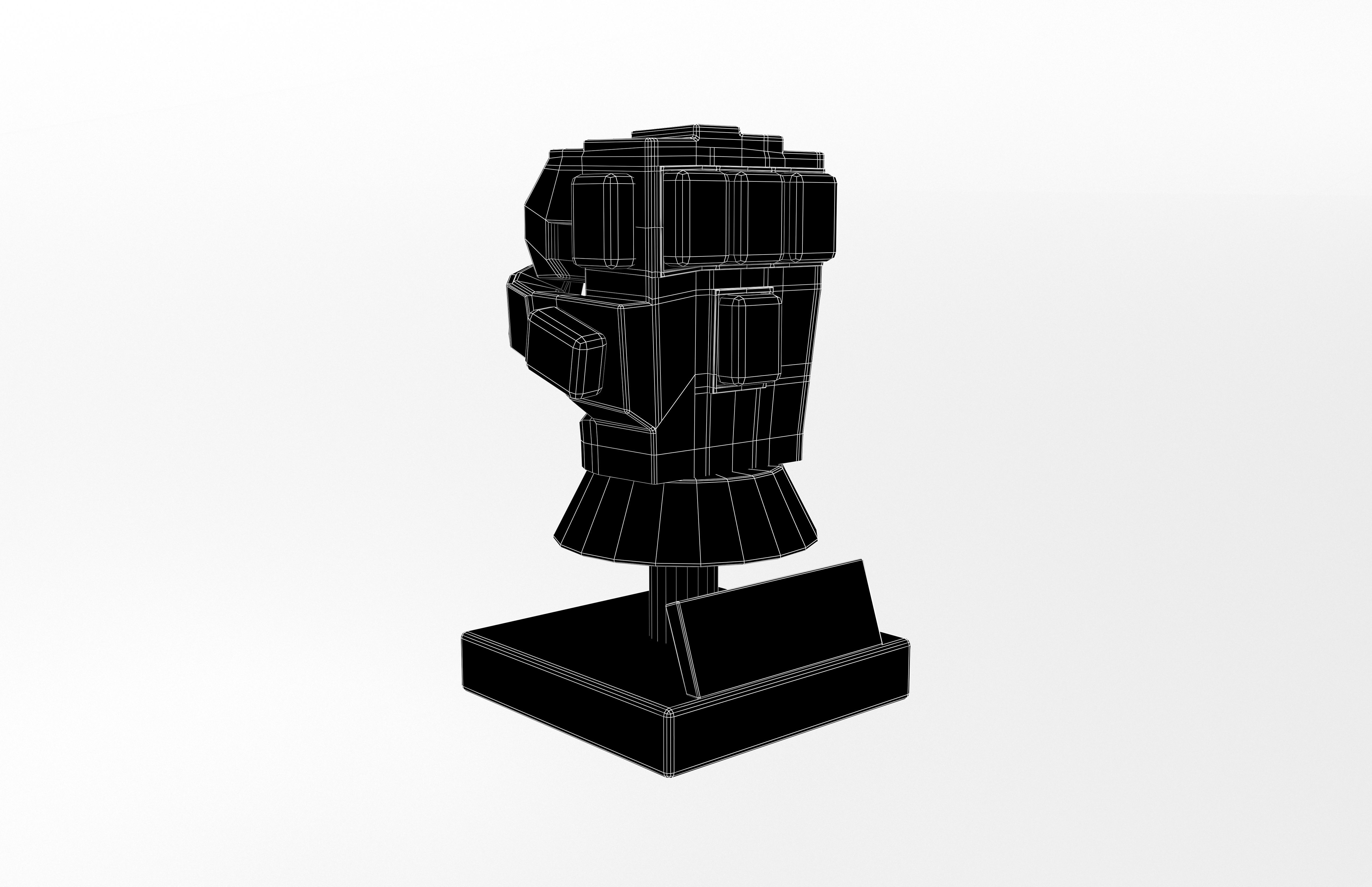 Lego Infinity Gauntlet v2 001 Low-poly 3D model_7