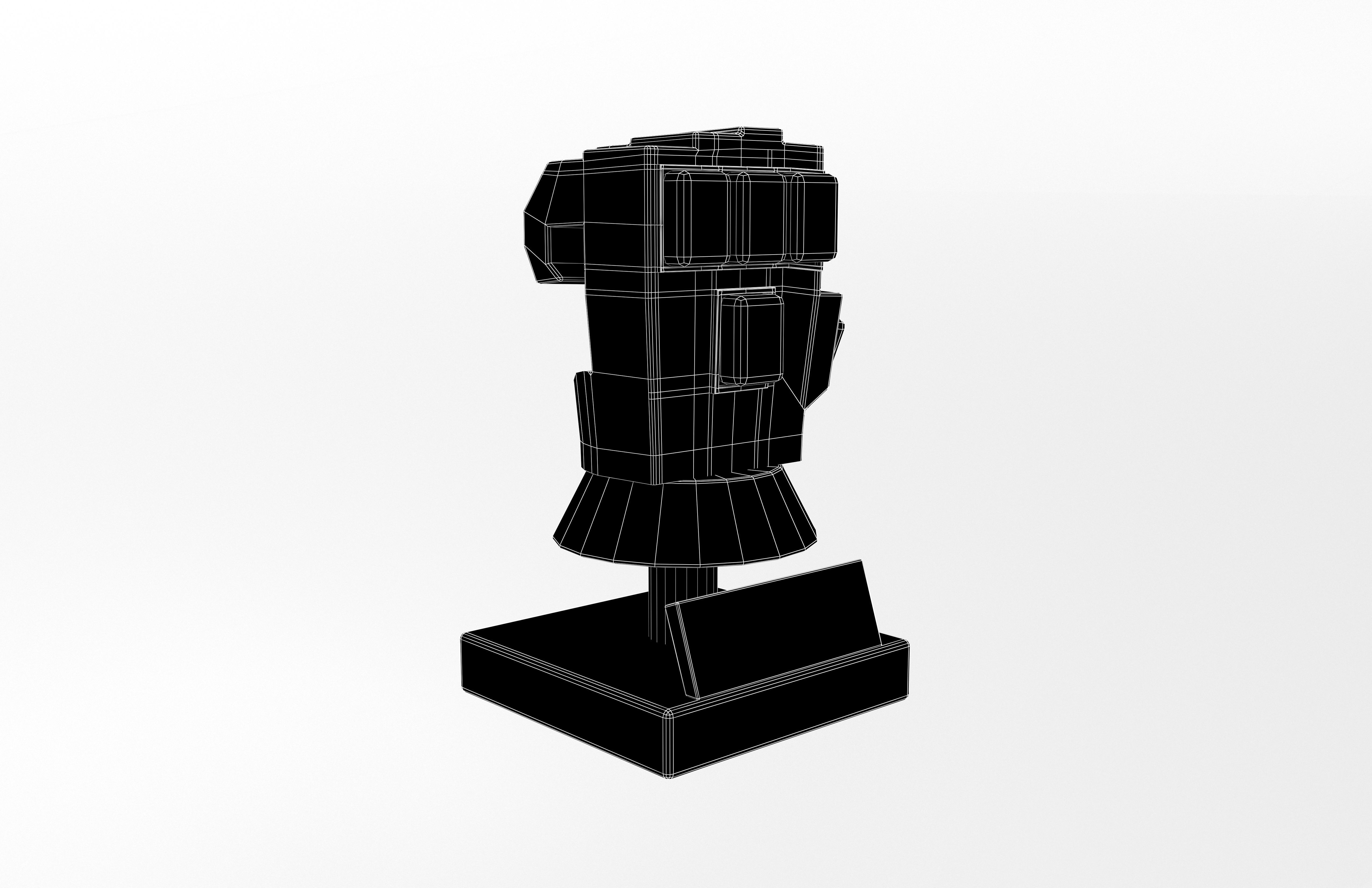 Lego Infinity Gauntlet v3 002 Low-poly 3D model_7