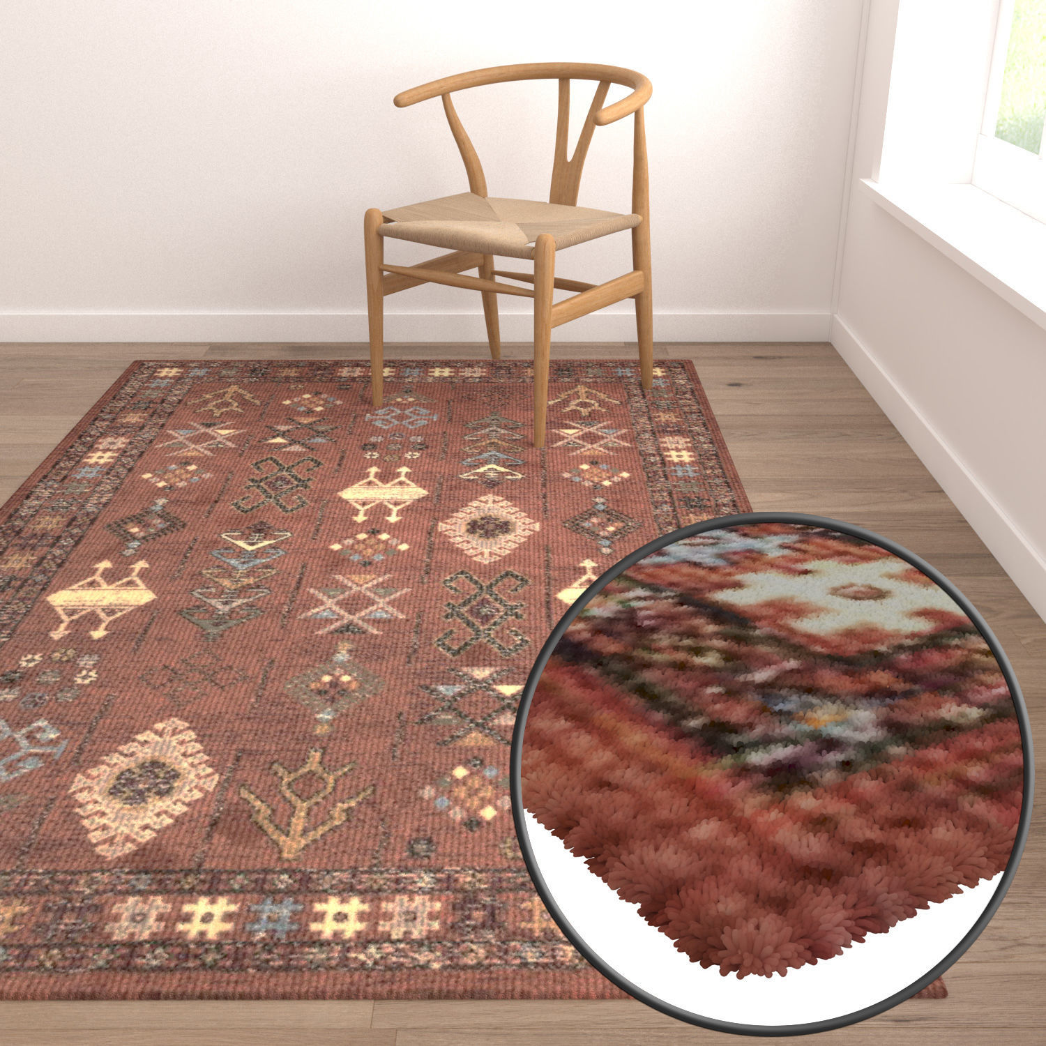 Rug Set 1471 3D model_5