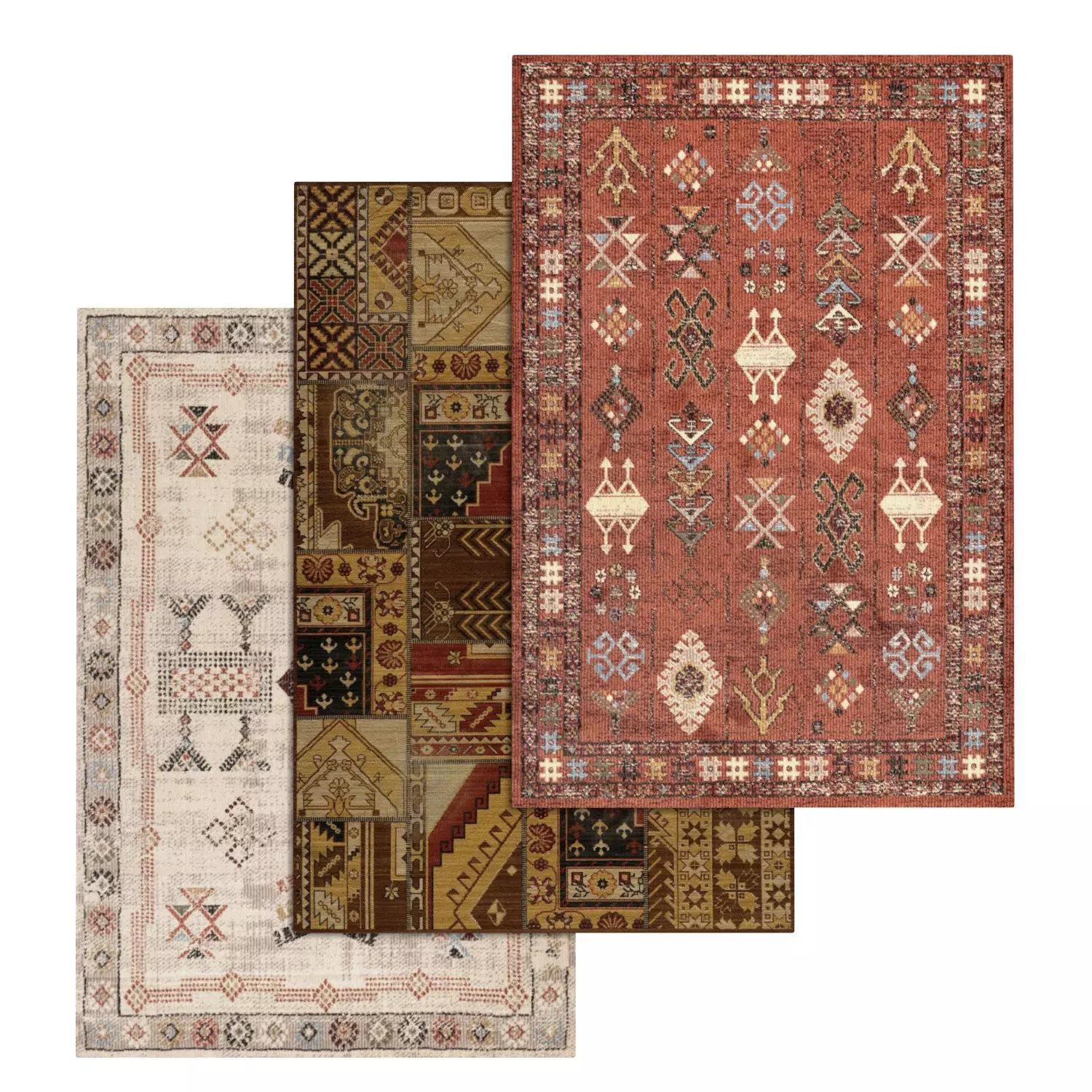 Rug Set 1471 3D model_0