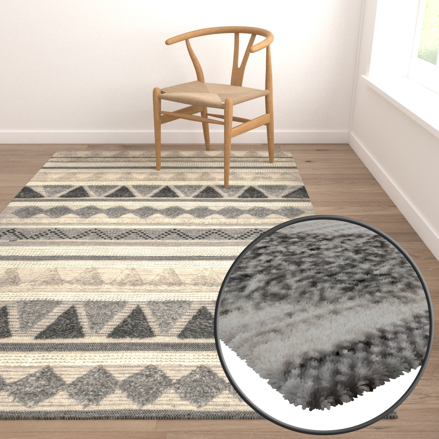 Rug Set 1476 3D model_5