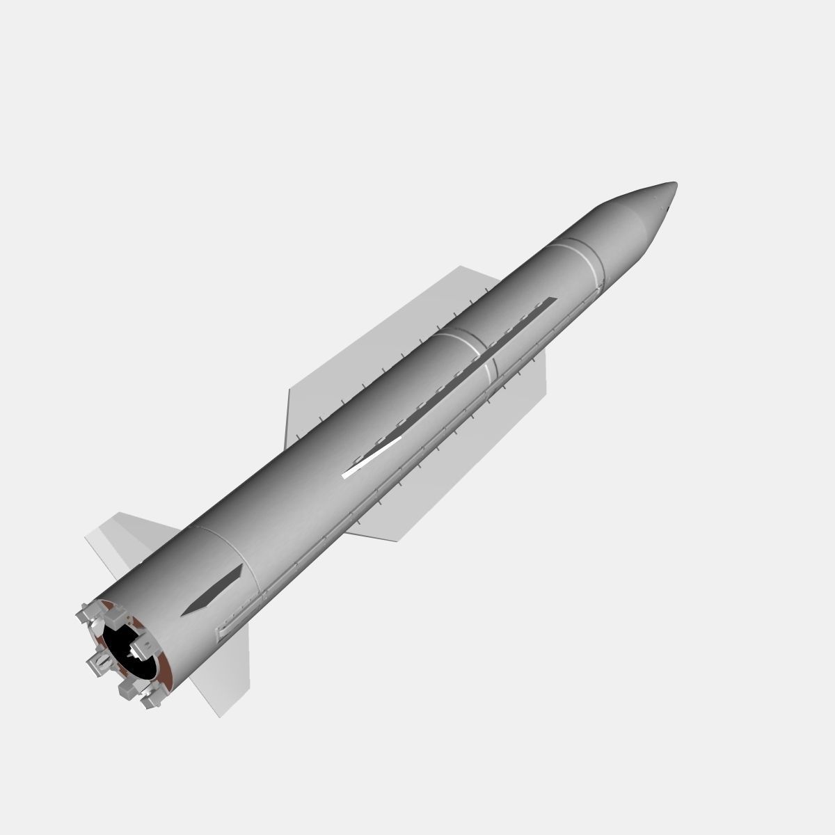 SY-400 Missile 3D model_1