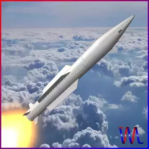 SY-400 Missile 3D model