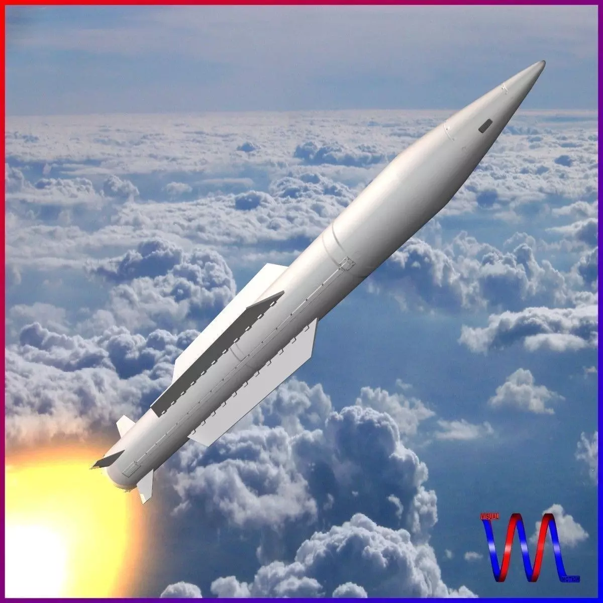 SY-400 Missile 3D model_0