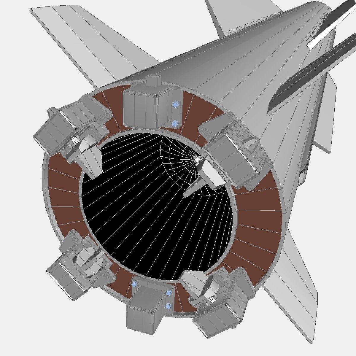 SY-400 Missile 3D model_7