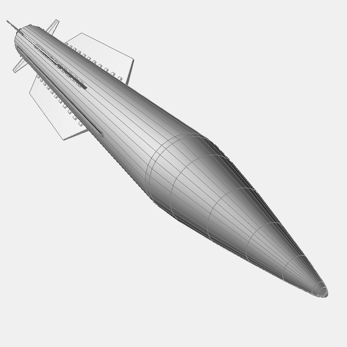 SY-400 Missile 3D model_8