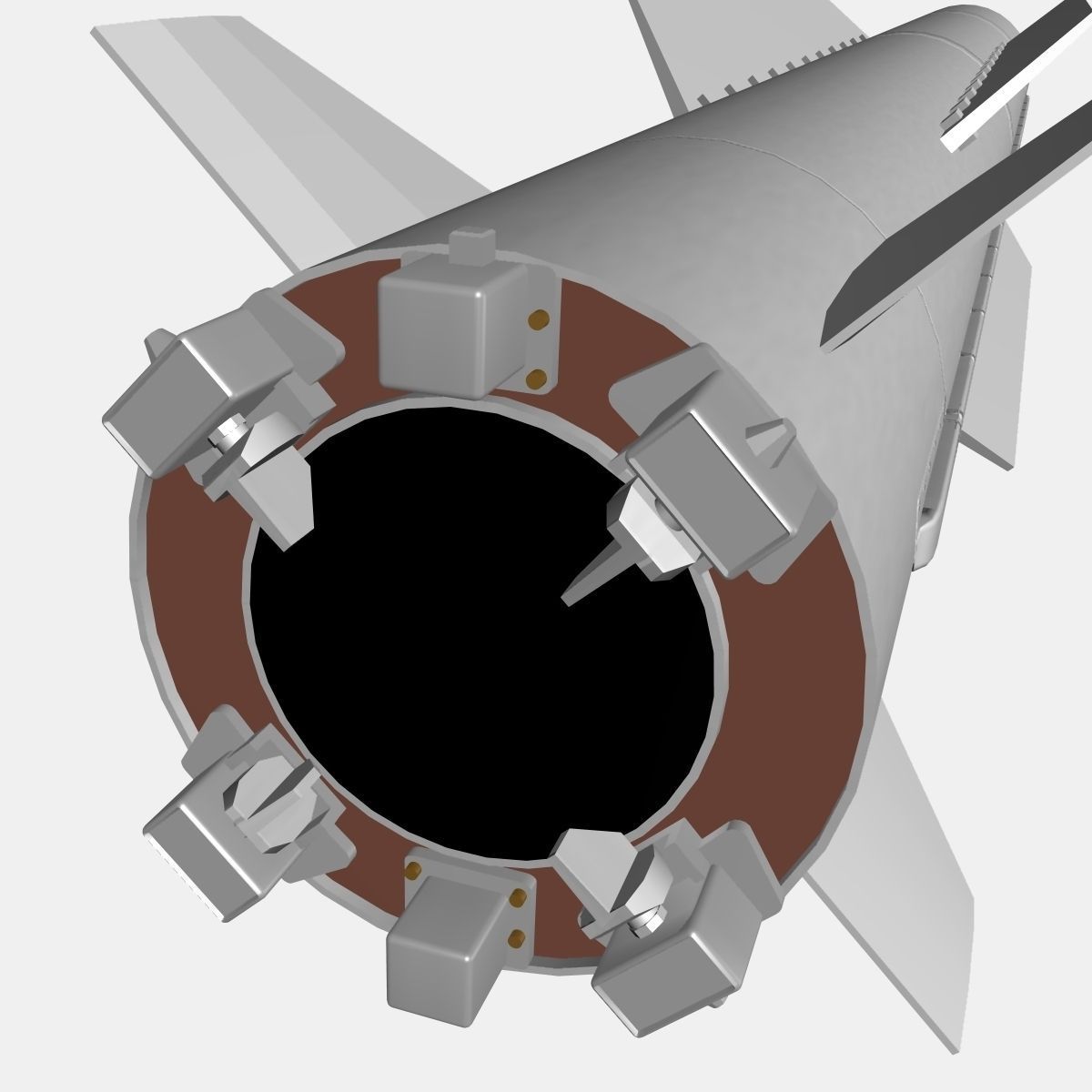 SY-400 Missile 3D model_4