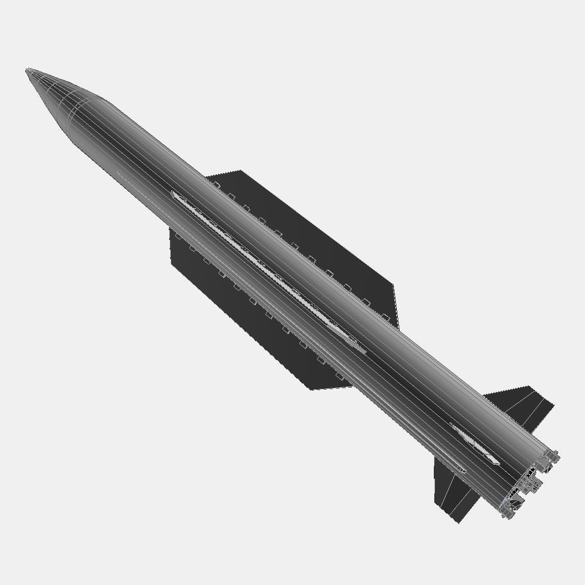 SY-400 Missile 3D model_9