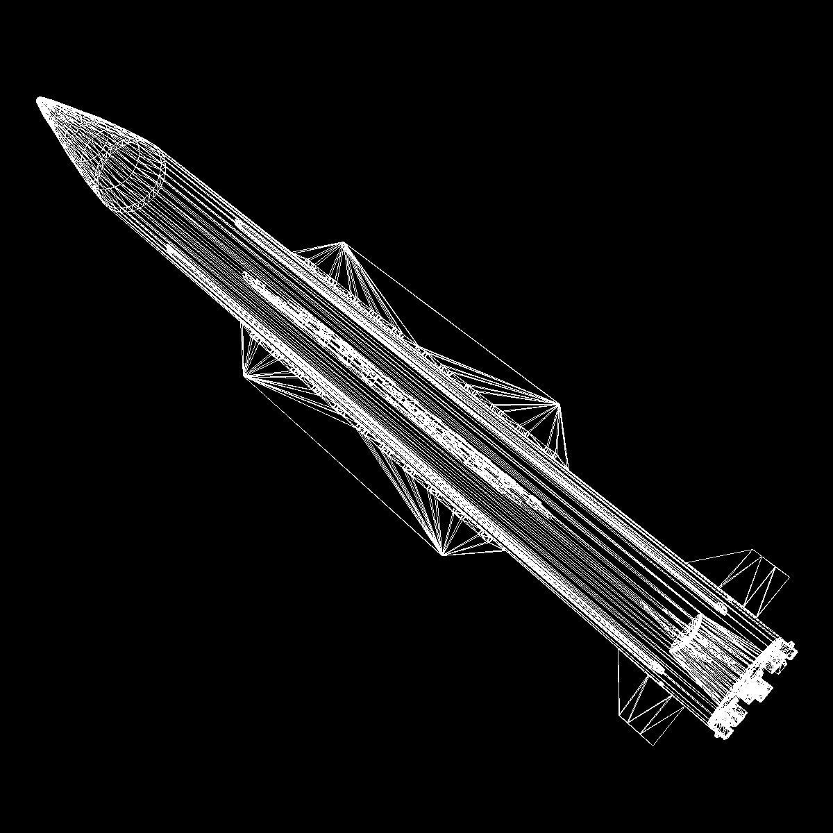 SY-400 Missile 3D model_14
