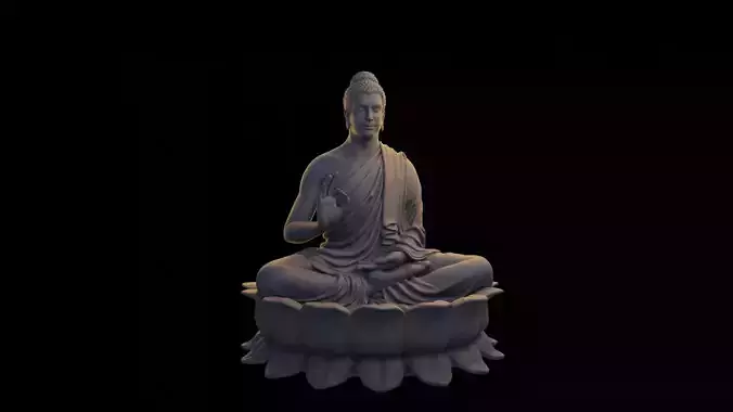 Lord buddha  3D print model