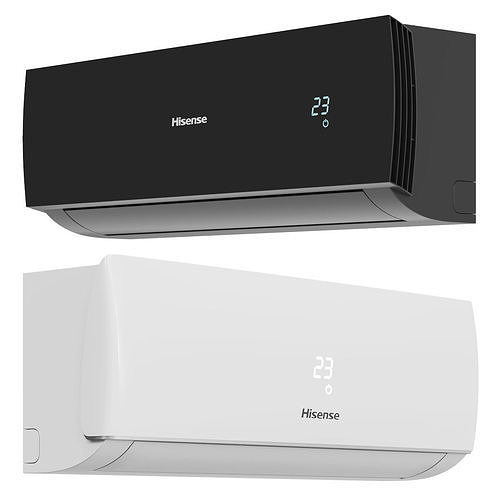 HISENSE AIR CONDITIONING Low-poly 3D model