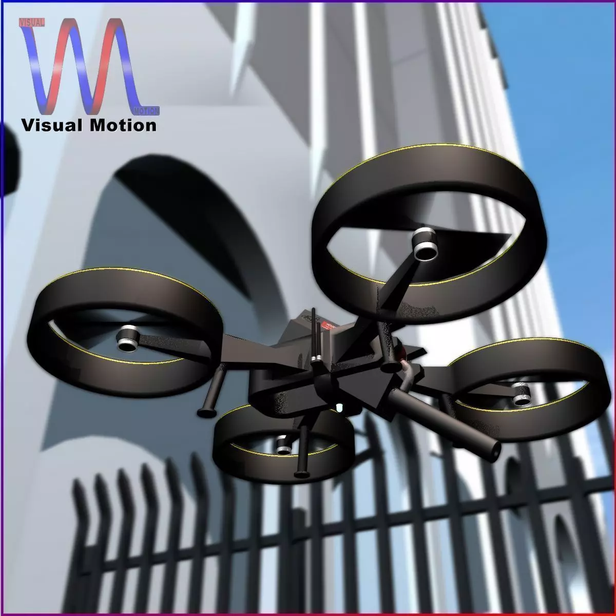 UAV Interceptor 3D model_0