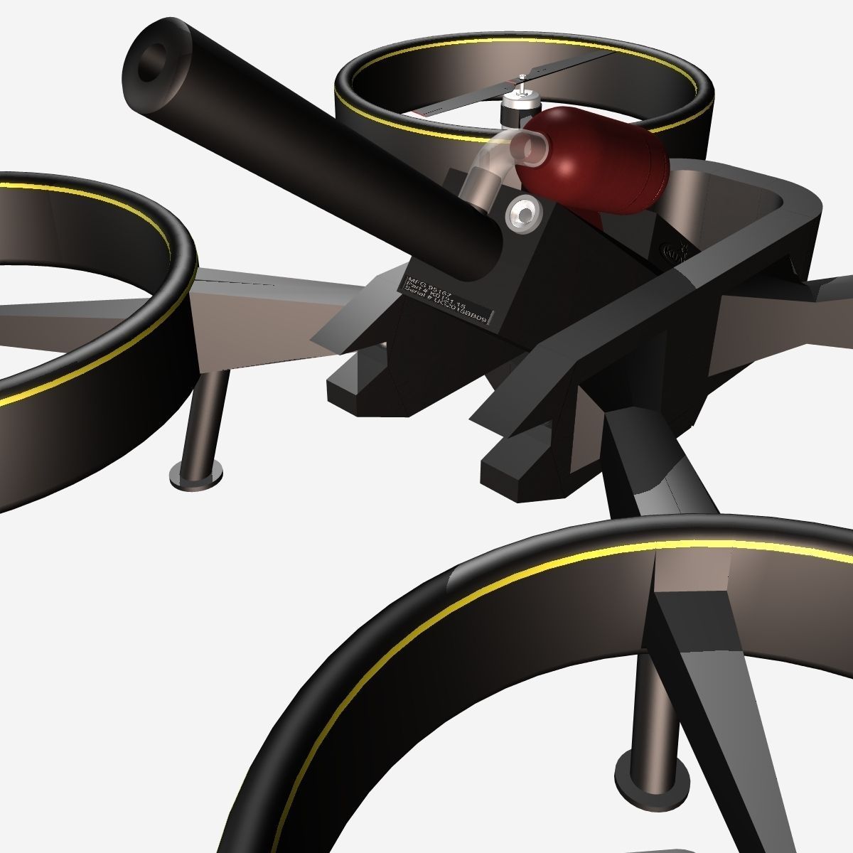 UAV Interceptor 3D model_11