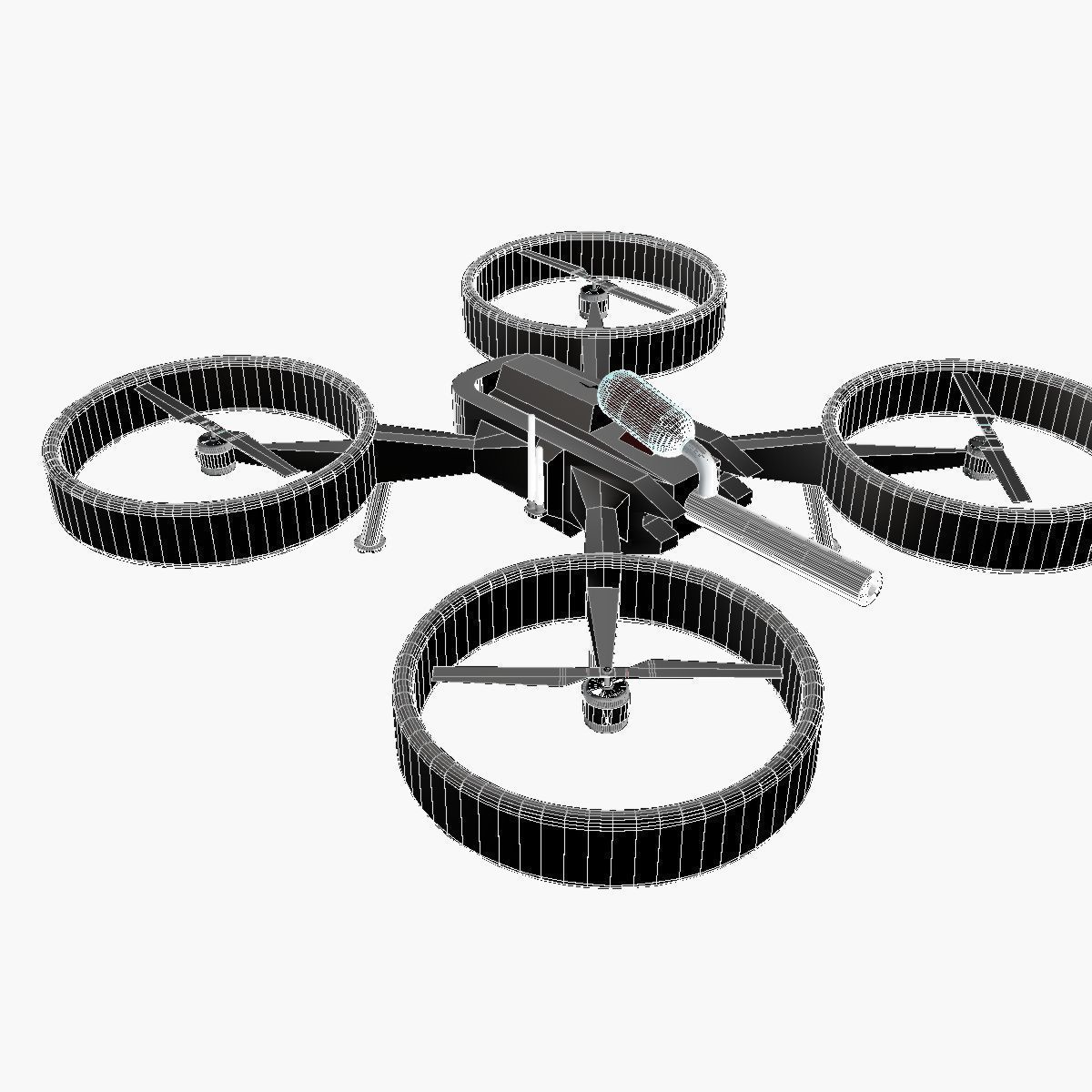 UAV Interceptor 3D model_14