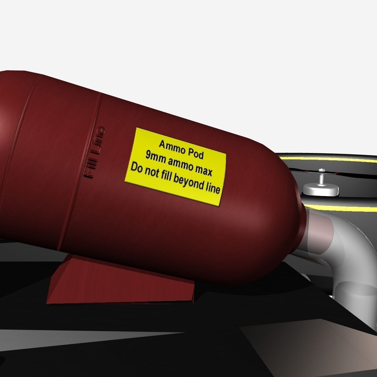 UAV Interceptor 3D model_8