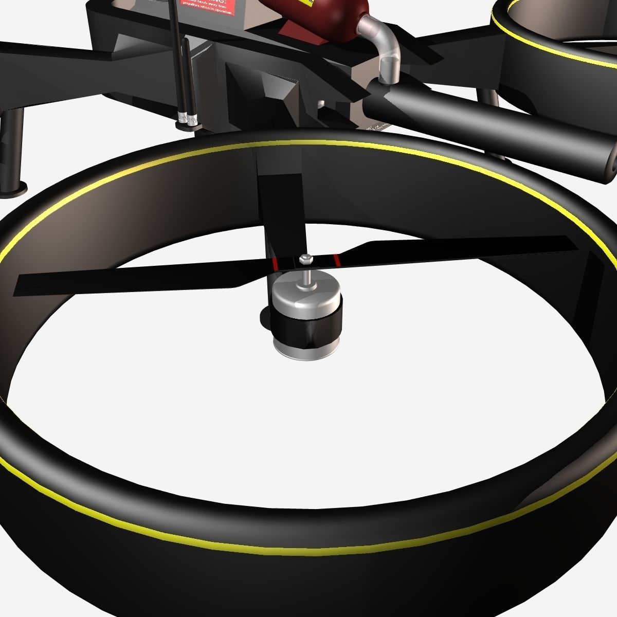 UAV Interceptor 3D model_4