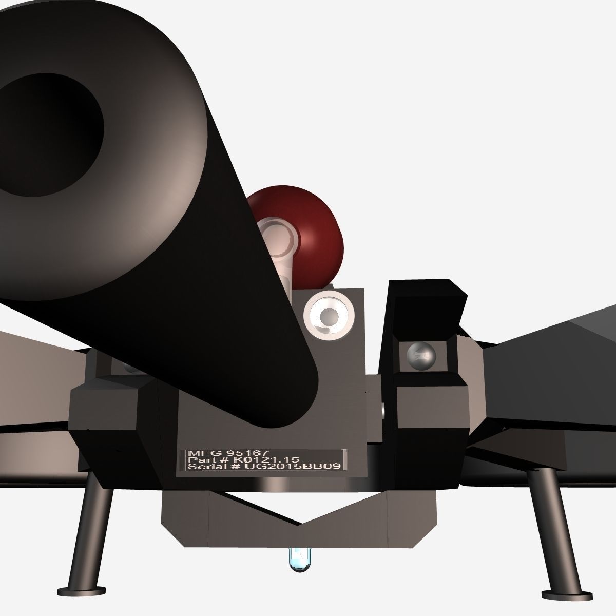 UAV Interceptor 3D model_5