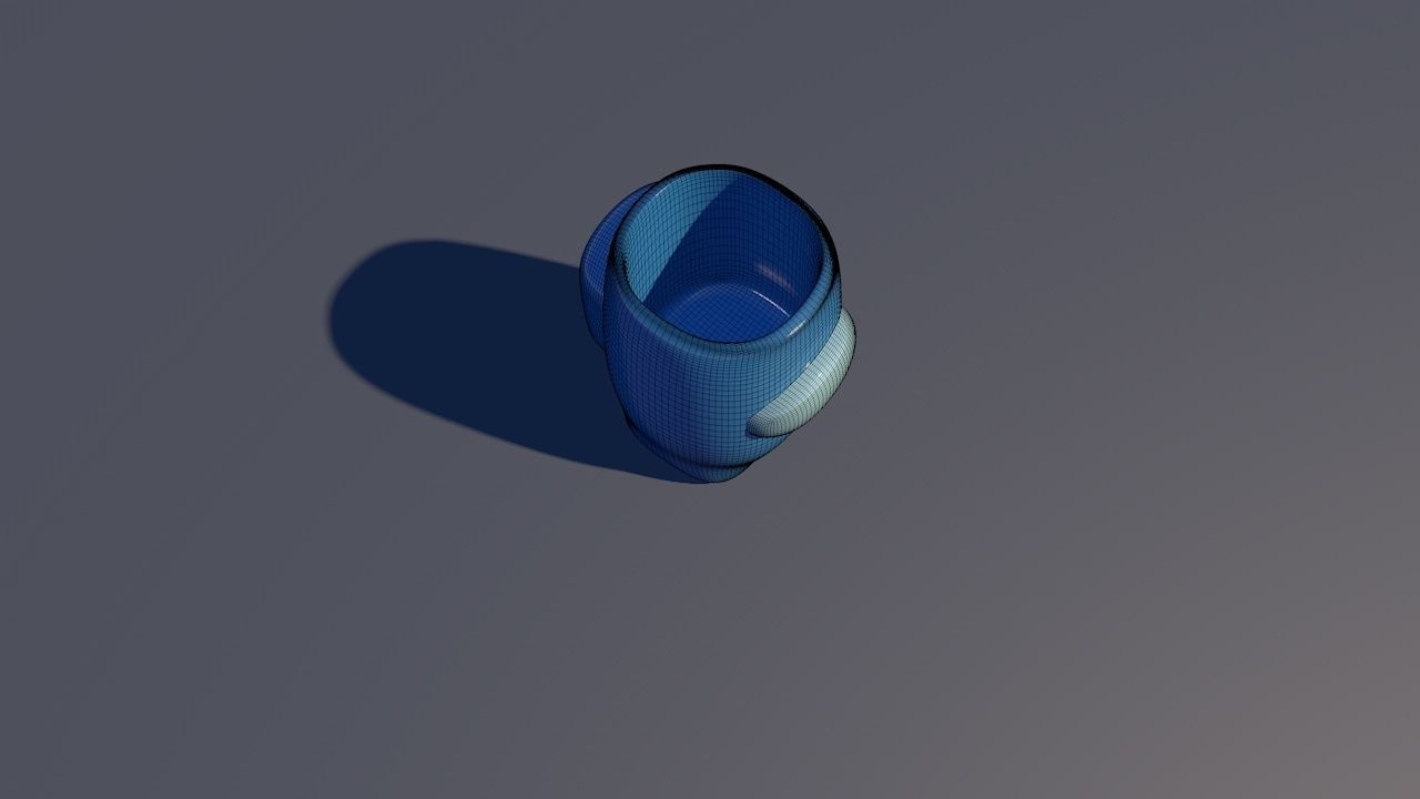 Among Us Crewmate Succulent Plant Vase standing version 3D print model_17