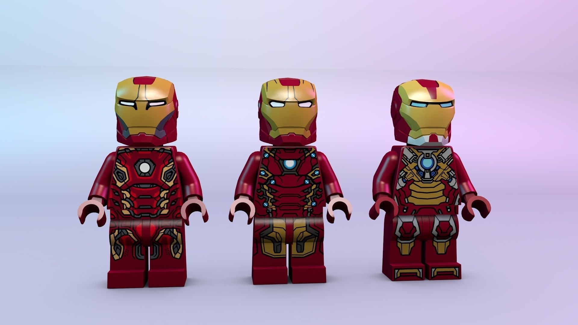 IronMan Lego Pack  3D model_5