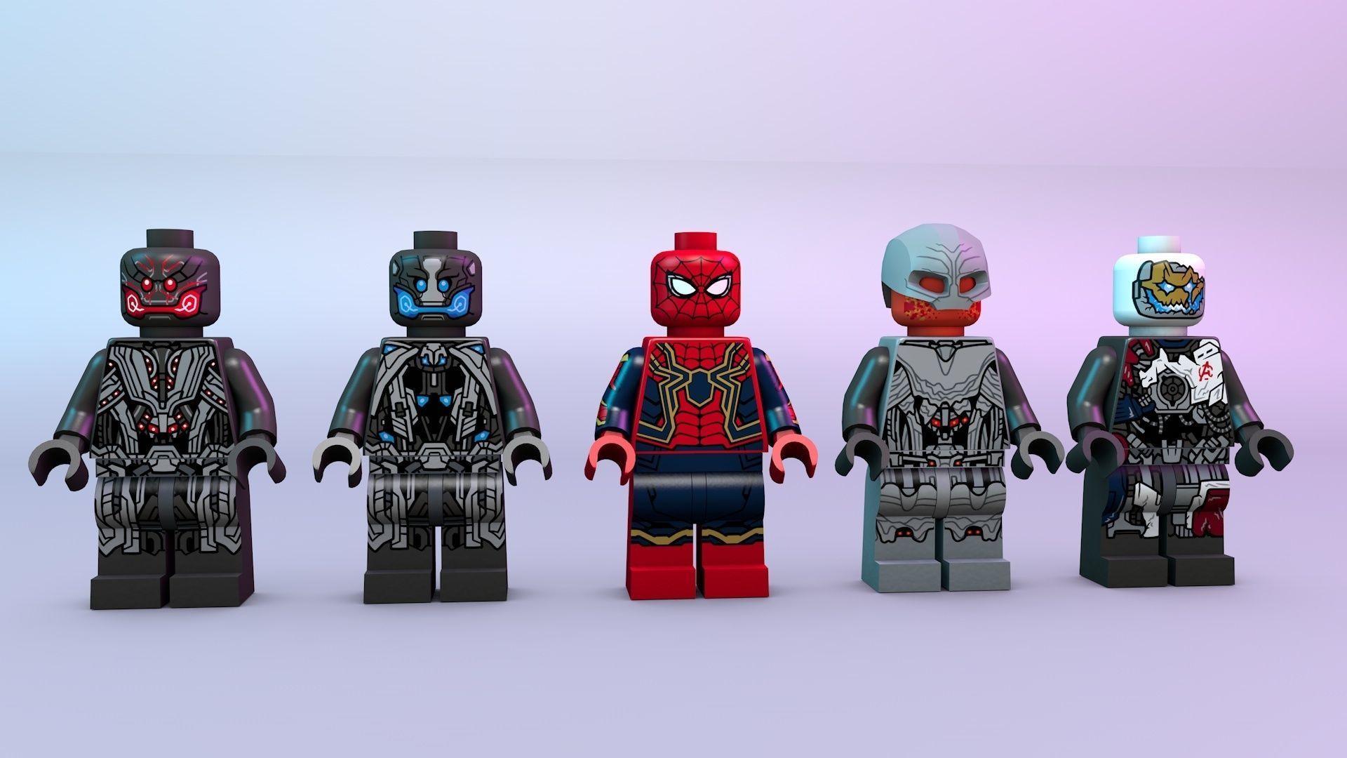 IronMan Lego Pack  3D model_9