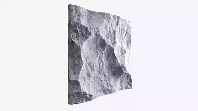 258-RockPanel rock on wall