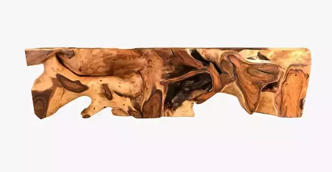 Chamcha Wood Console Table