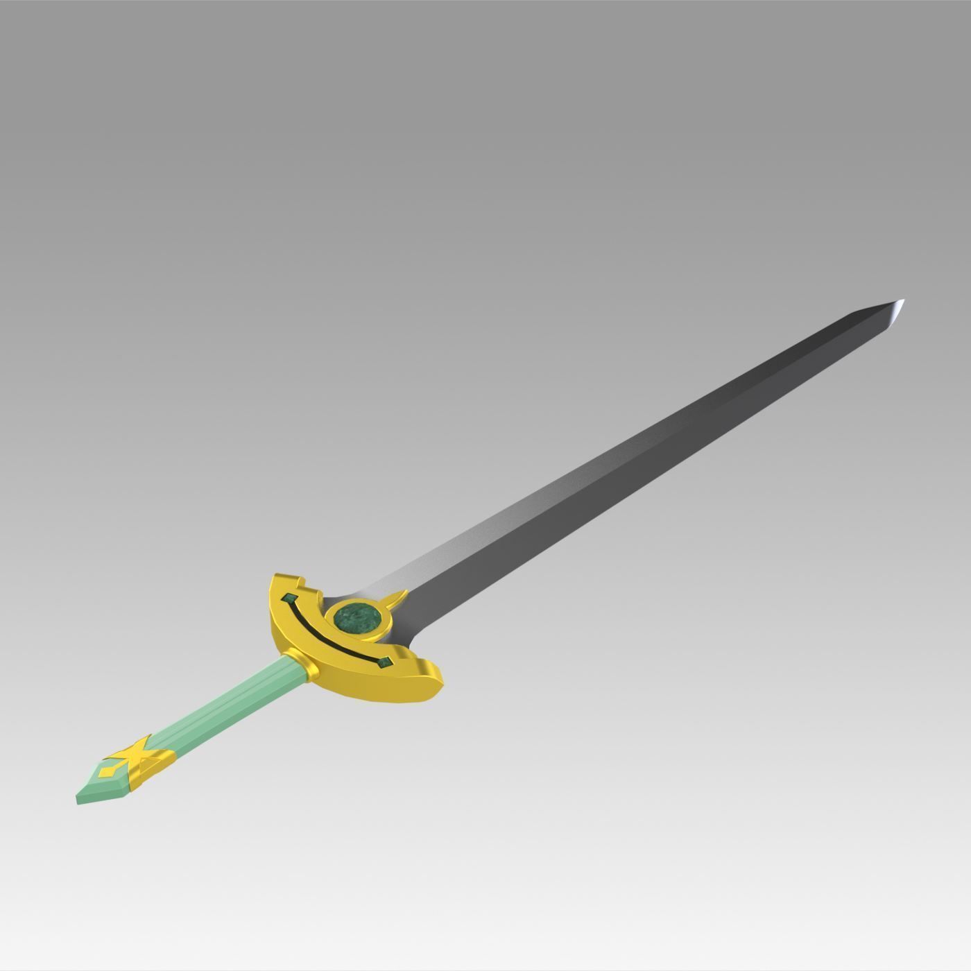 Sword Art Online SAO Kirigaya Suguha Leafa Sword 3D model 3D printable ...