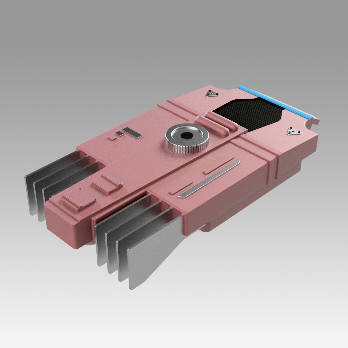 Star Trek The Search for Spock Klingon Communicator 3D print model_6