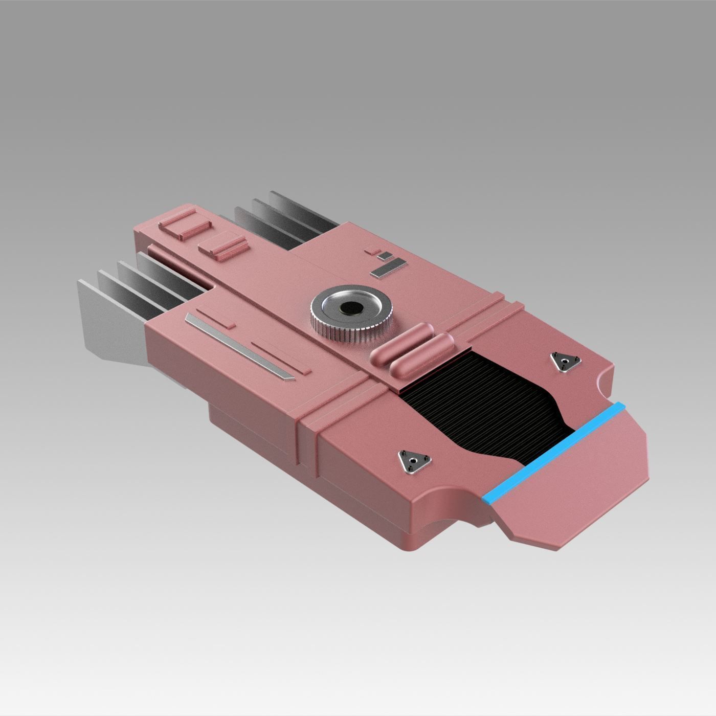 Star Trek The Search for Spock Klingon Communicator 3D print model_8