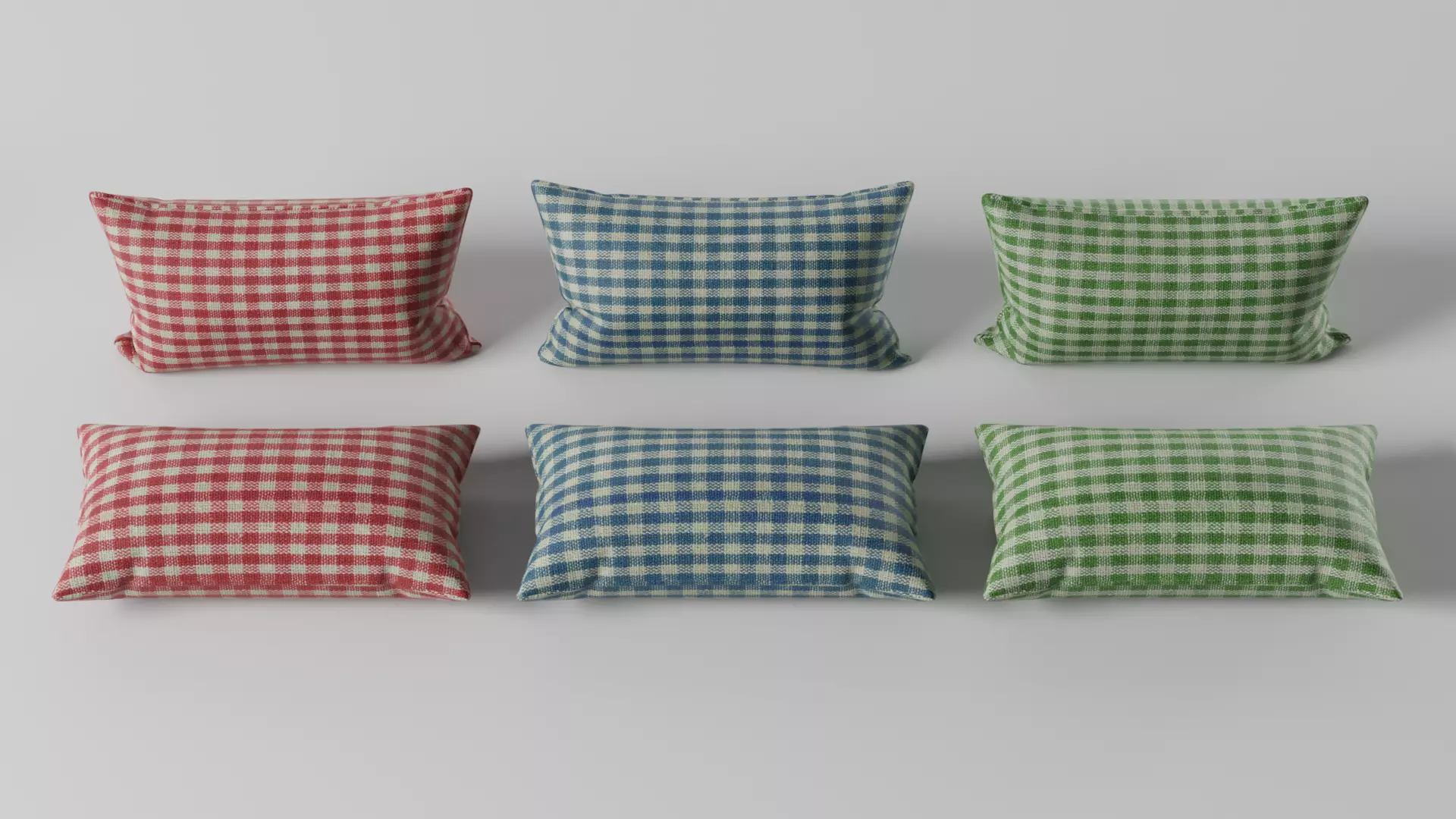 Rectangular Pillows Pack Free 3D model