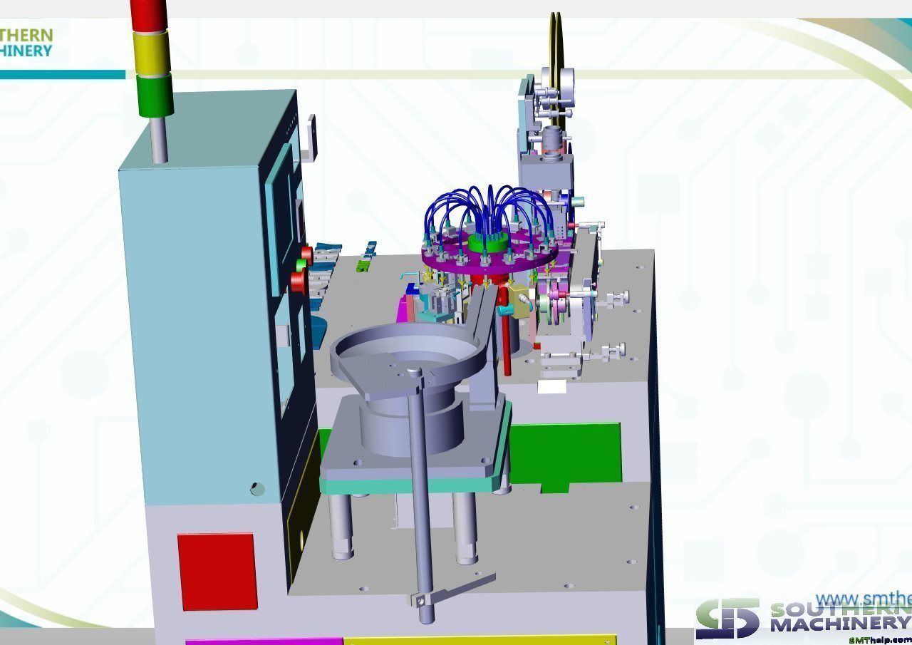 LED lighting solutions for Electronic Manufacturing 3D model_3