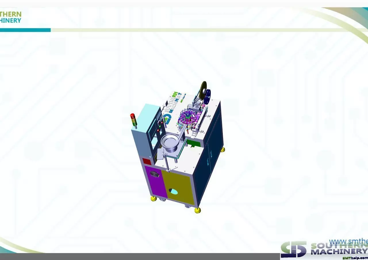 LED lighting solutions for Electronic Manufacturing 3D model_0