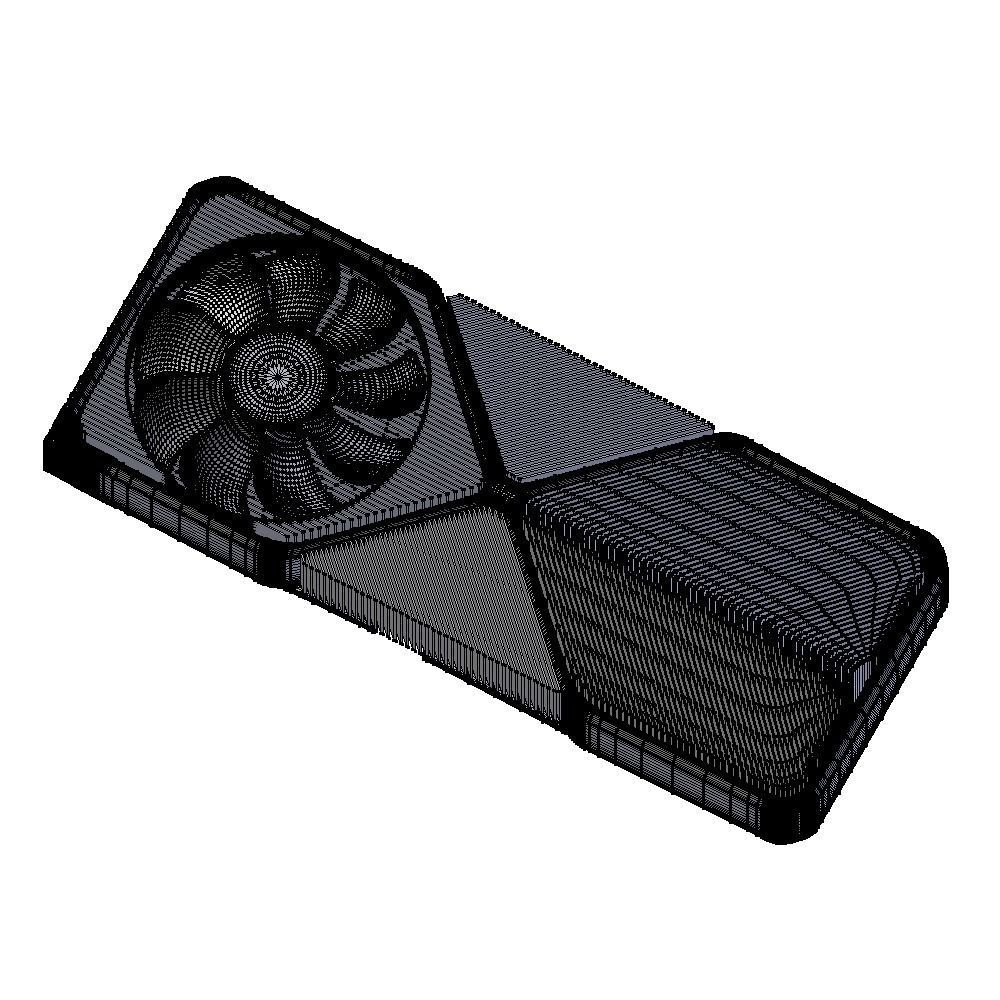 Graphics card Nvidia Geforce RTX 3090 3D model_10