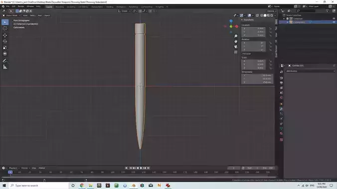 Blade Daywalker Throwing Stake