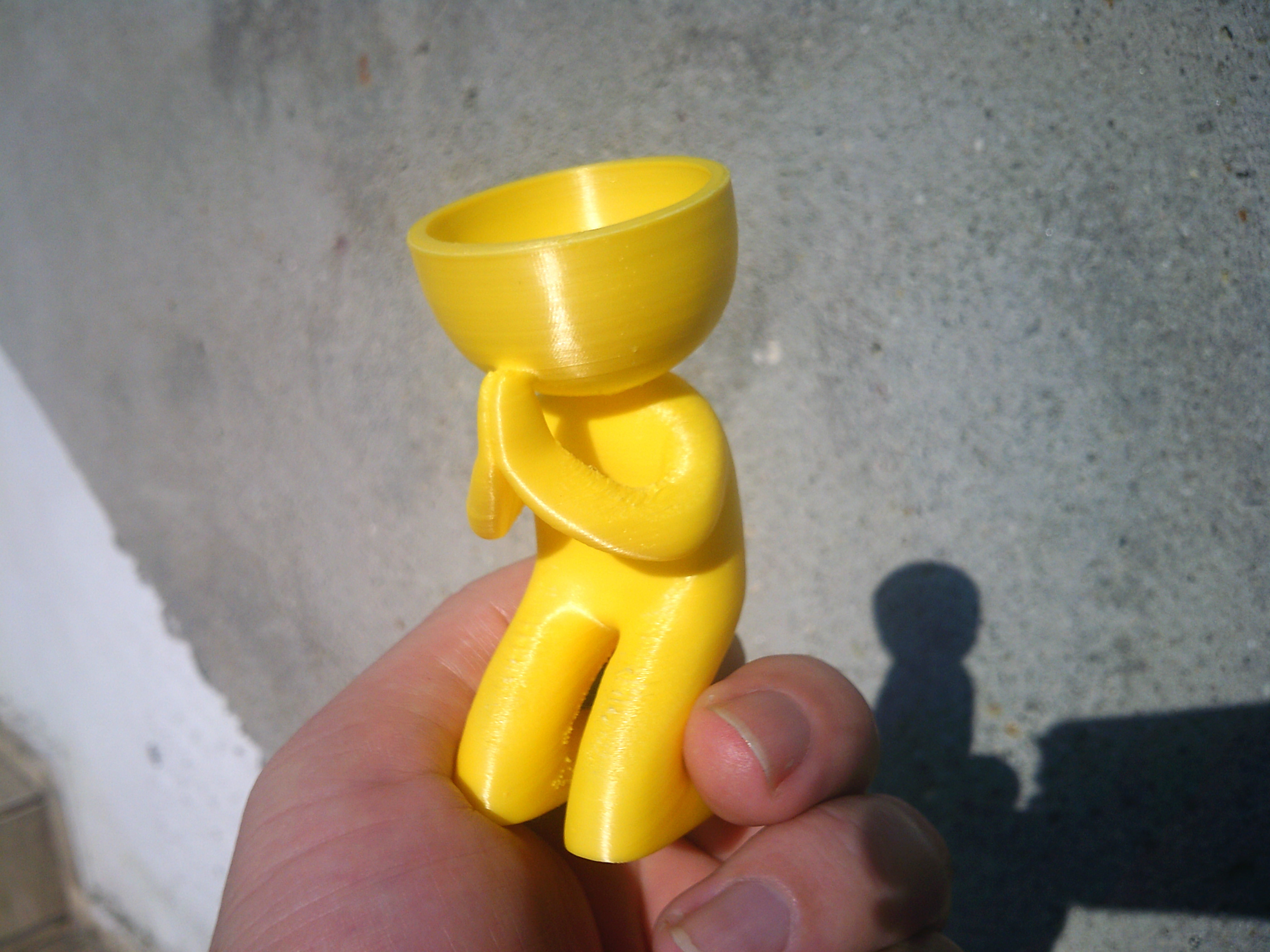 Praying Self-watering Succulent Planter 3D print model_13