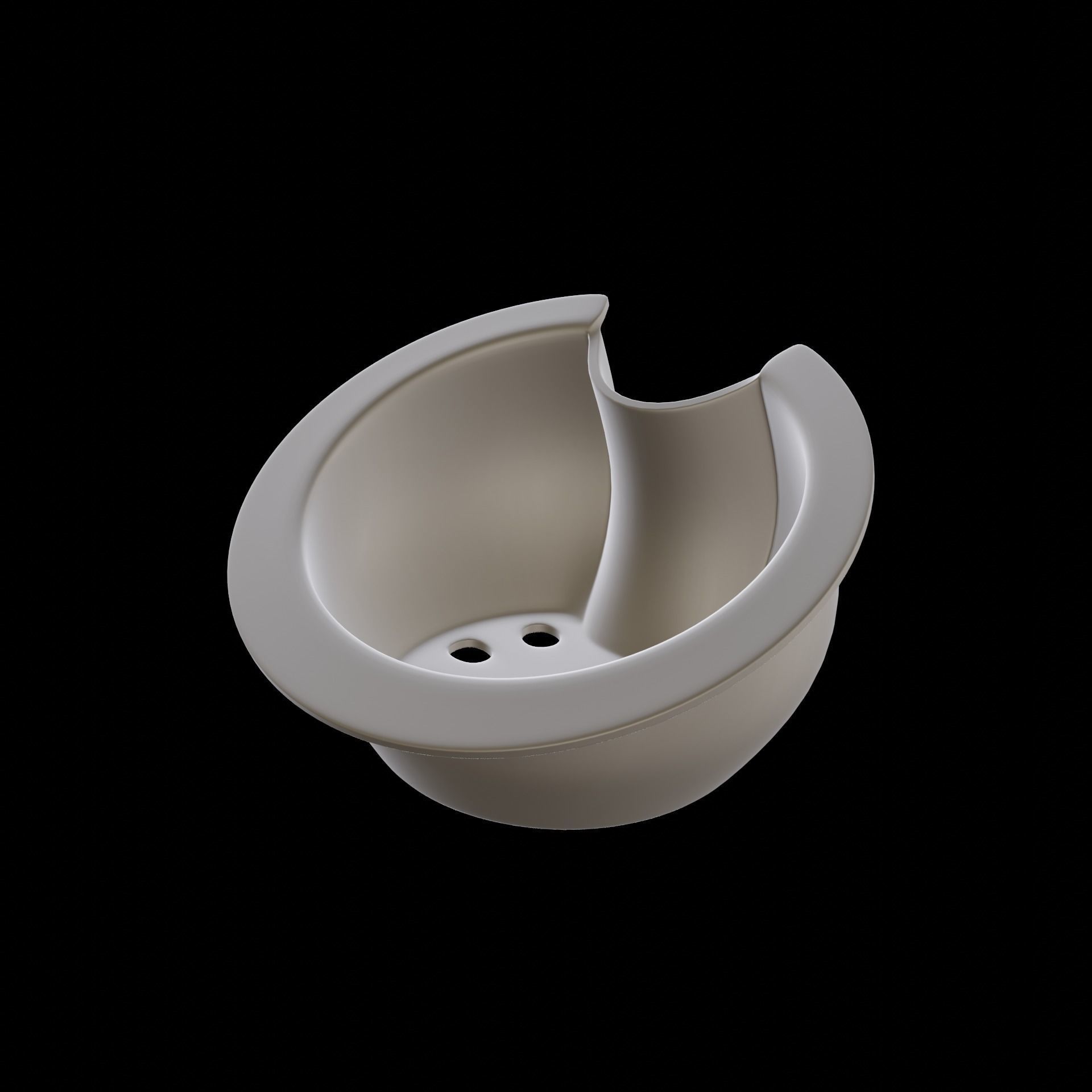 Praying Self-watering Succulent Planter 3D print model_10