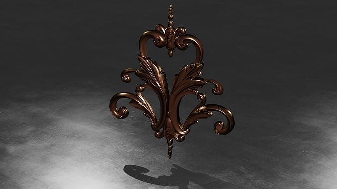 Central Flower Decor 3D print model