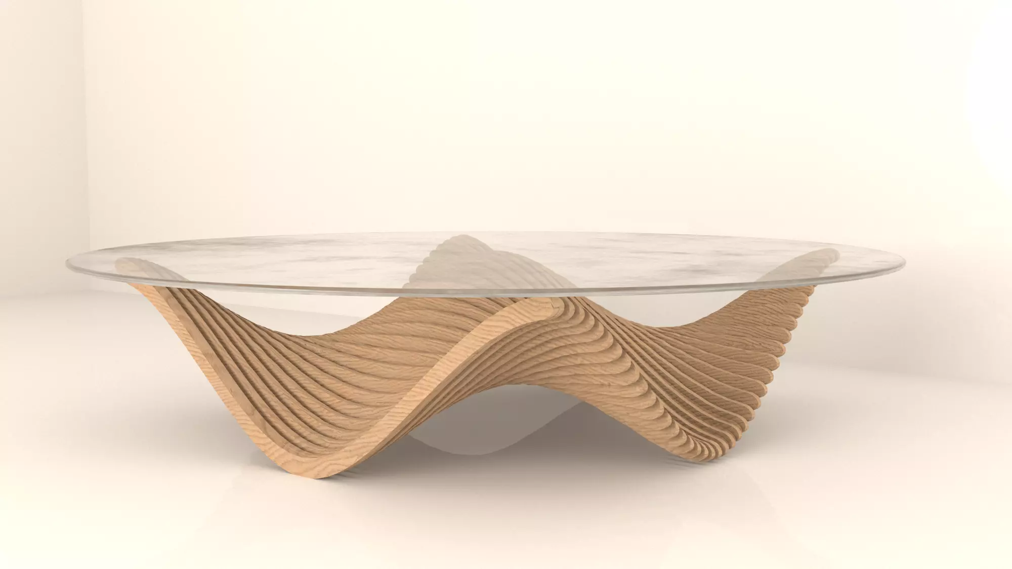 parametric table Free low-poly 3D model_0