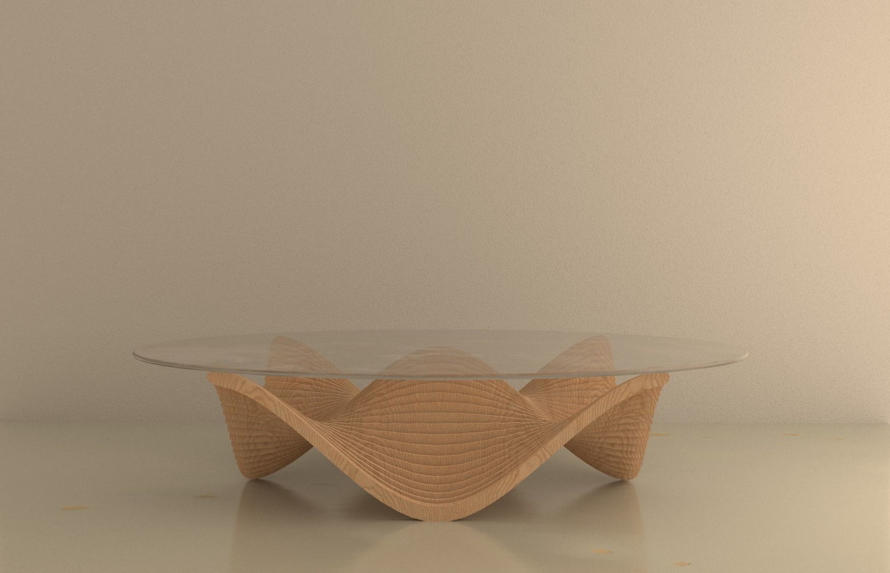parametric table Free low-poly 3D model_1