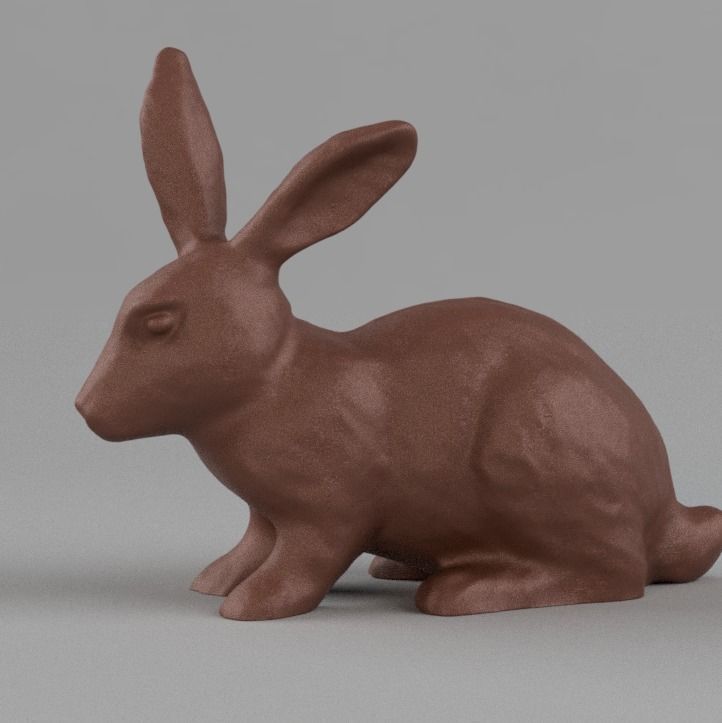 Lapin rabbit 3D print model_2
