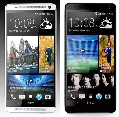 HTC One Max Silver and Black 3D model