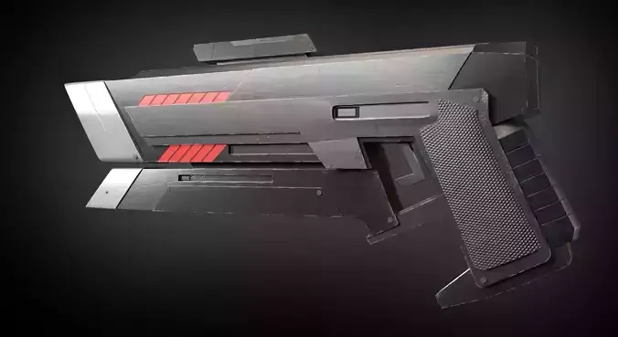 Raygun Blaster 3D model